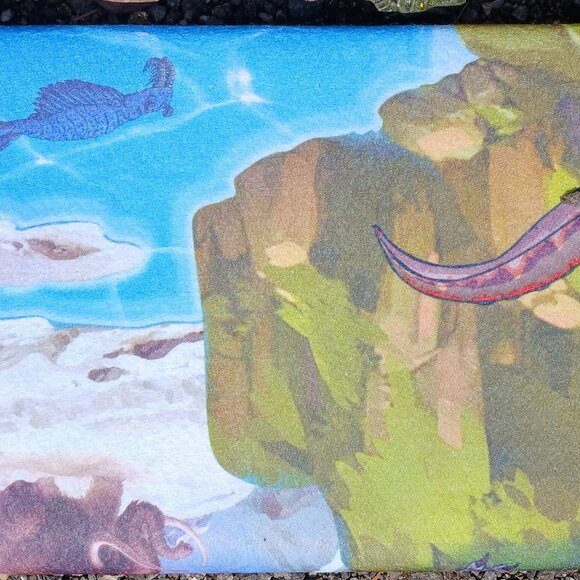 Dinosaur Play Set with Large Mat and Figurines - Picture 2 of 12